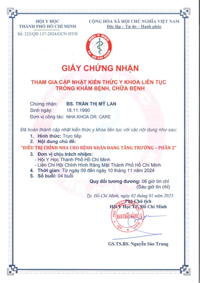 chung-nhan-dao-tao-lien-tuc-chinh-nha-benh-nhan-tang-truong